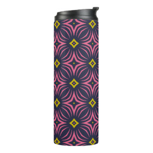 Infinity Star  - Navy and Pink Thermal Tumbler