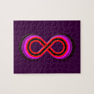 infinity symbol jigsaw puzzle