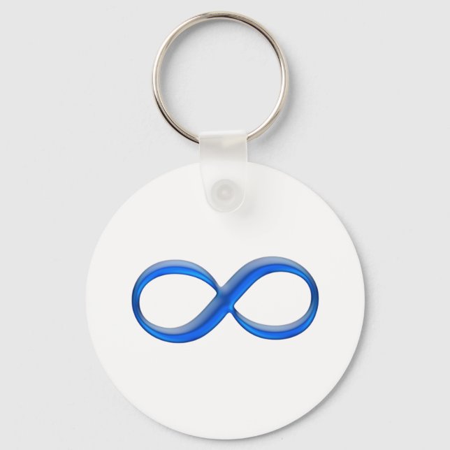 Infinity Symbol Keychain (Front)
