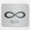 Infinity Symbol On Faux Metal Texture by STaylor
