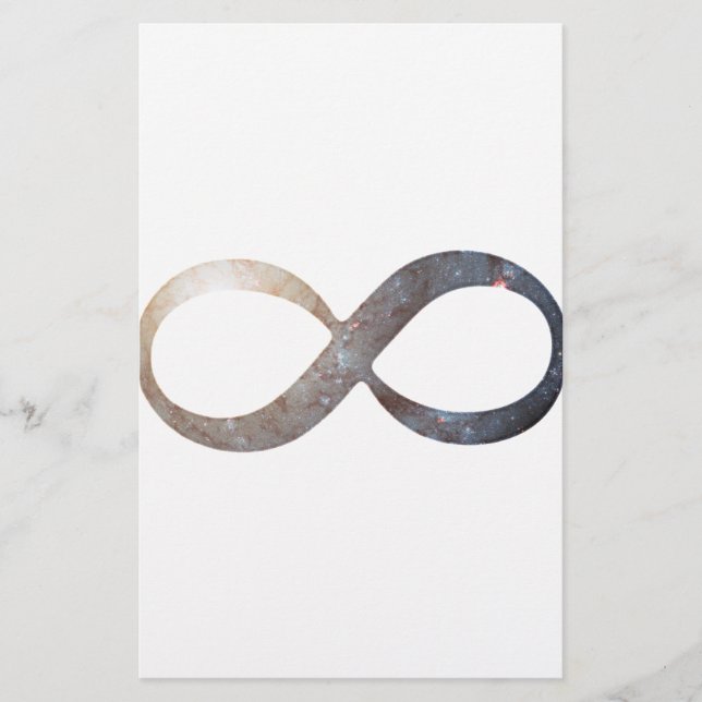 Infinity Symbol Stationery (Front)