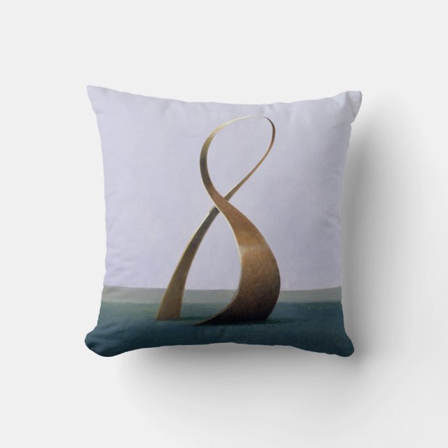 Infinity Throw Pillow (Front)