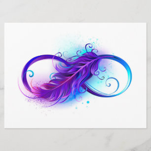 Infinity with Purple Feather Program