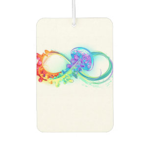 Infinity with Rainbow Jellyfish Air Freshener