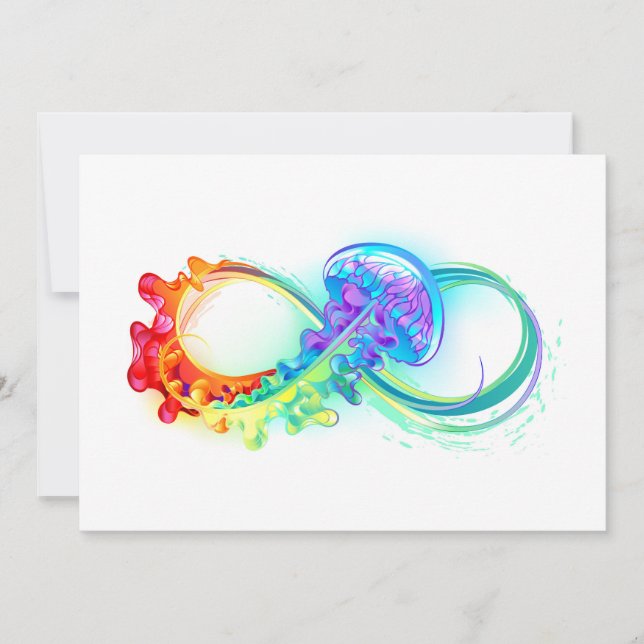 Infinity with Rainbow Jellyfish Announcement (Front)
