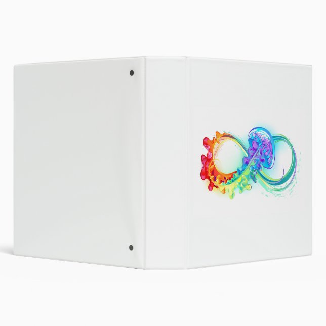 Infinity with Rainbow Jellyfish Binder (Background)