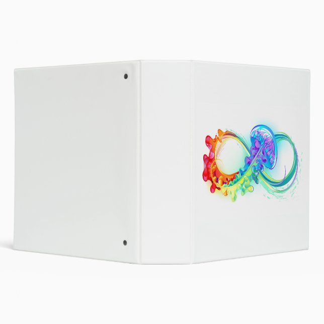 Infinity with Rainbow Jellyfish Binder (Background)