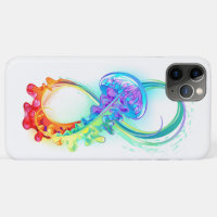 Infinity with Rainbow Jellyfish