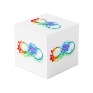 Infinity with Rainbow Jellyfish Cube