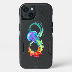 Infinity with Rainbow Jellyfish