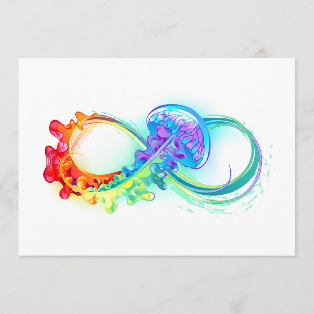 Infinity with Rainbow Jellyfish Program (Front)