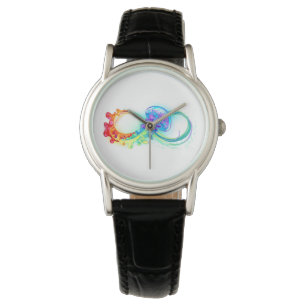 Infinity with Rainbow Jellyfish Watch