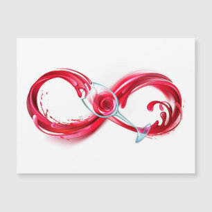 Infinity with Red Wine