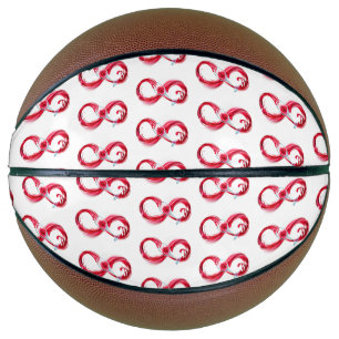 Infinity with Red Wine Basketball