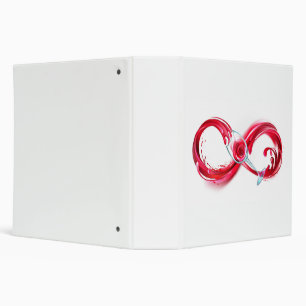 Infinity with Red Wine Binder