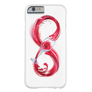 Infinity with Red Wine Barely There iPhone 6 Case
