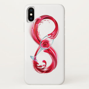 Infinity with Red Wine Case-Mate iPhone Case