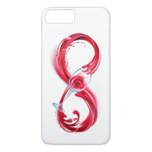 Infinity with Red Wine Case-Mate iPhone Case