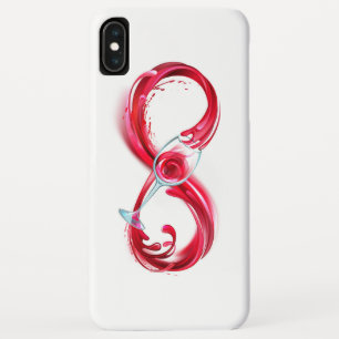 Infinity with Red Wine iPhone XS Max Case