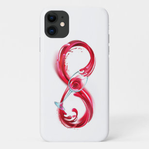 Infinity with Red Wine Case-Mate iPhone Case