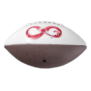 Infinity with Red Wine Football