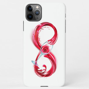 Infinity with Red Wine iPhone 11Pro Max Case