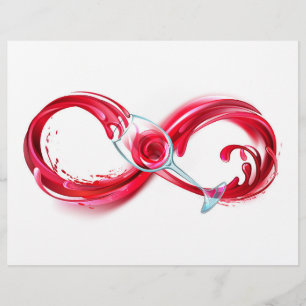 Infinity with Red Wine Letterhead