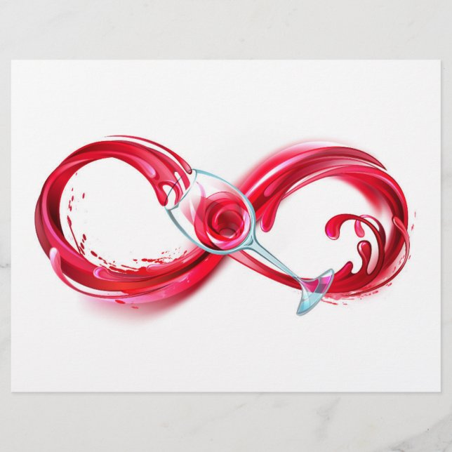 Infinity with Red Wine Letterhead (Front)