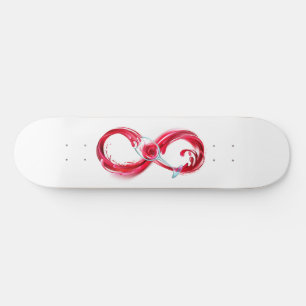 Infinity with Red Wine Skateboard