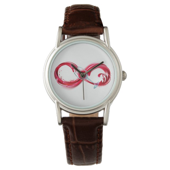 Infinity with Red Wine Watch (Front)