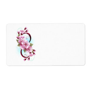 Infinity with Sakura Blossom Flowers