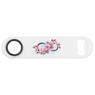 Infinity with Sakura Blossom Flowers Bar Key