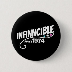 Infinncible 2 Inch Round Button