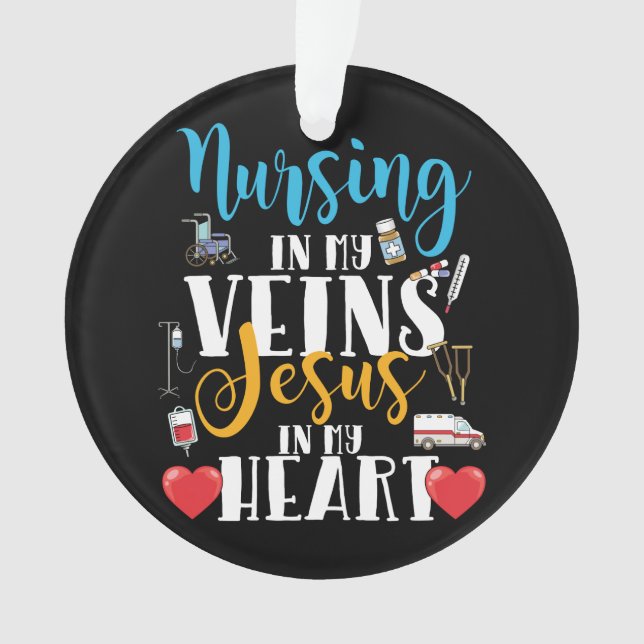 Infirmière dans mes veines Christian RN Nurse (devant)