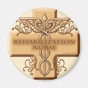 Infirmière de réadaptation - Magnet Caduceus