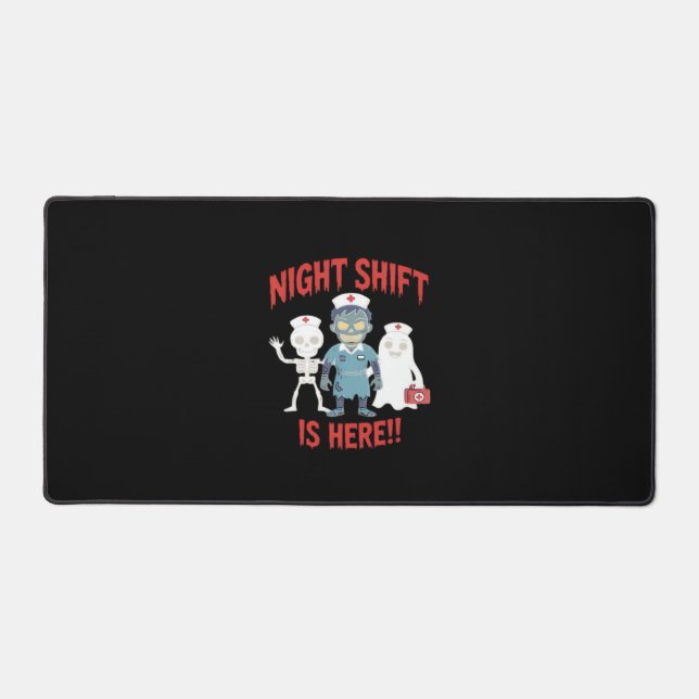 Infirmière d'Halloween Funny Fantôme Squelette Zom (Recto)