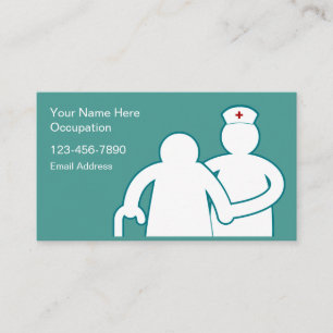 Infirmière en santé Médicale Cartes de visite simp