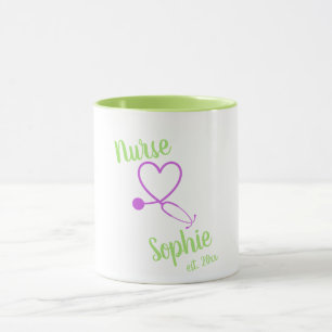 Infirmière Graduation Mug Cadeau Personnalisé Ajou
