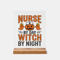 Infirmière Halloween Sorcière la nuit Vintage Shir
