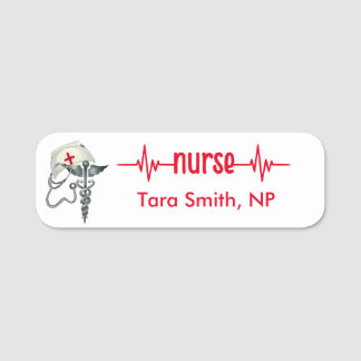 Infirmière inscrite Infirmière RN Badge Cute Red S