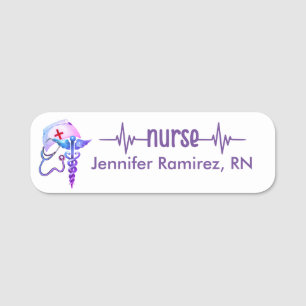 Infirmière inscrite Infirmière RN Badge Purple Pin