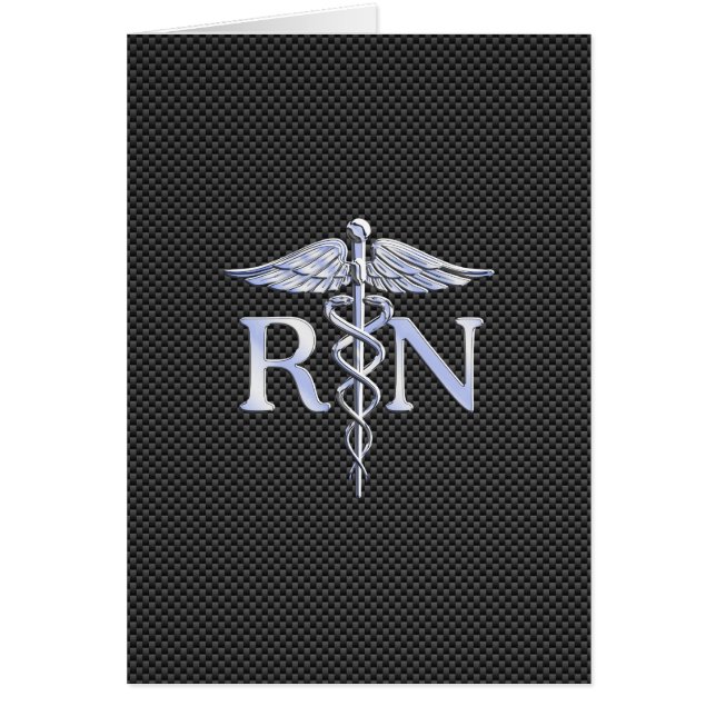 Infirmière inscrite RN Caduceus Snakes (Devant)