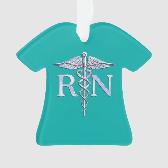 Infirmière inscrite RN Caduceus sur la décoration  (devant)