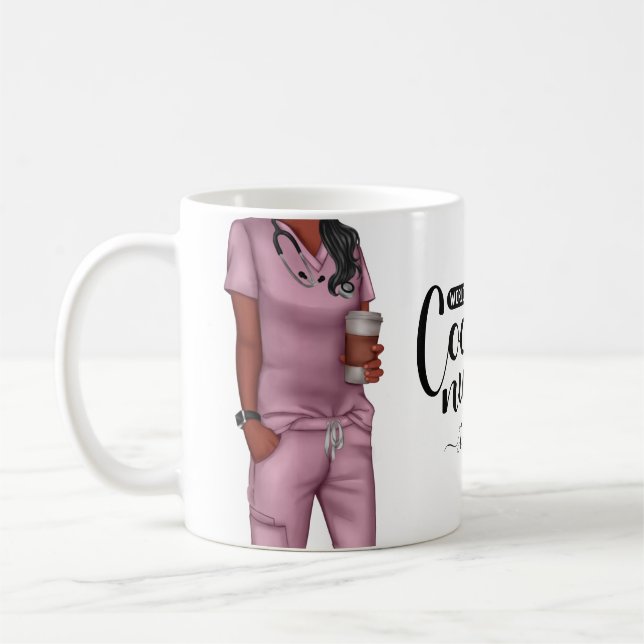 Infirmière la plus froide du monde, Mug de café pe (Gauche)