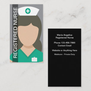 Infirmière Médicale Cartes de visite