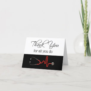 Infirmière Médicale classe Merci Cartes