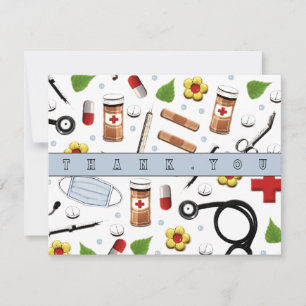 Infirmière Merci Cartes