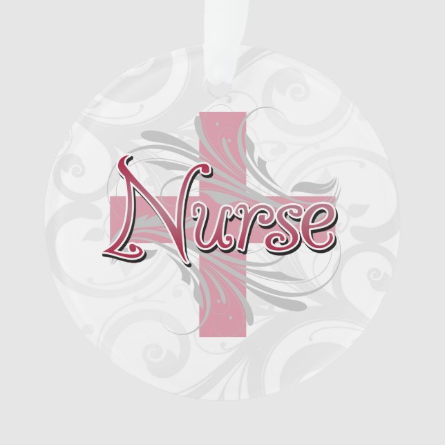 Infirmière rose de croix/remous (devant)