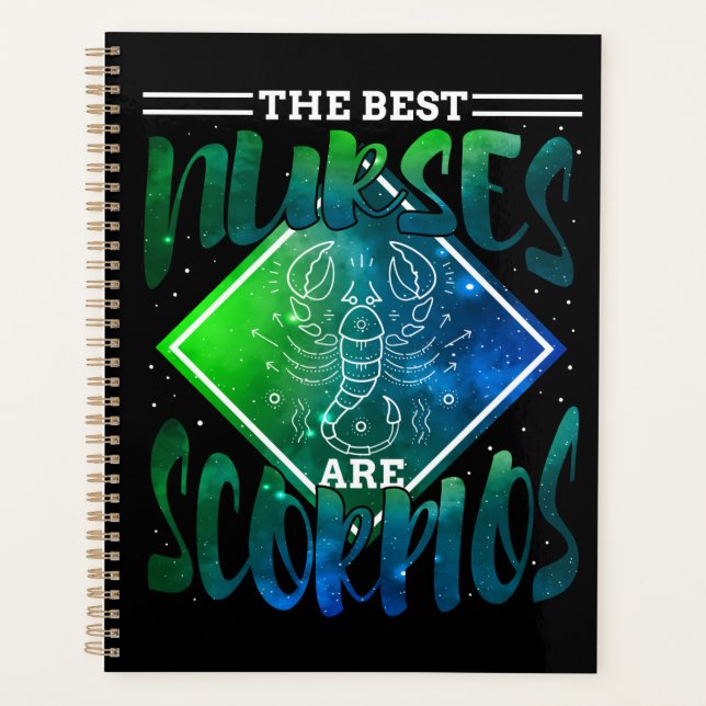 Infirmière Scorpio Anniversaire Infirmière LPN (Devant)