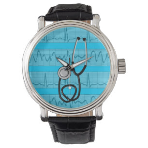 Infirmière unique Montre EKG Bandes Conception